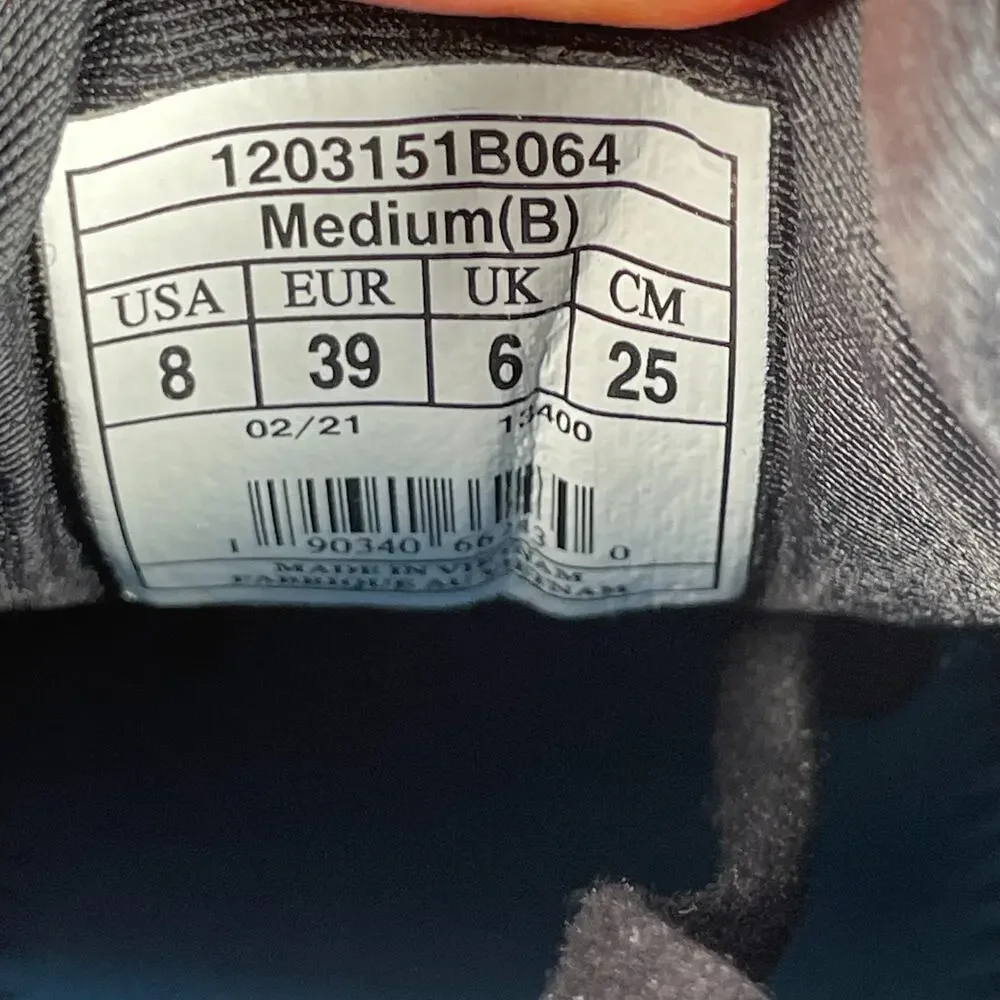 Brooks Ariel 20 Women’s Size 8 B Black Blue Running Sneakers Walking Shoe Casual